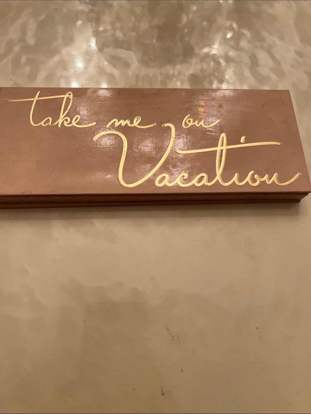 Take Me On Vacation Eyeshadow Palette - Rose Gold